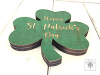 Rustic Shamrock Sitters